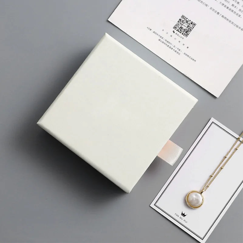 Custom Luxury Jewelry Drawer Boxes: 500 MOQ, 4mm Grey Board, Slide Design | Embossed/Laminated Gift Packaging