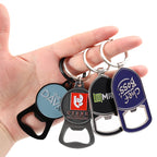 Custom Zinc Alloy Bottle Opener Keychain | 2D 3D Logo