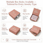 Custom FSC Certified Jewelry Drawer Box | MOQ 500 | 9-Day Lead Time