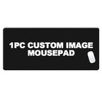 Custom Printed XXL Mousepad | Anti-Fray Stitched Edge MOQ 1
