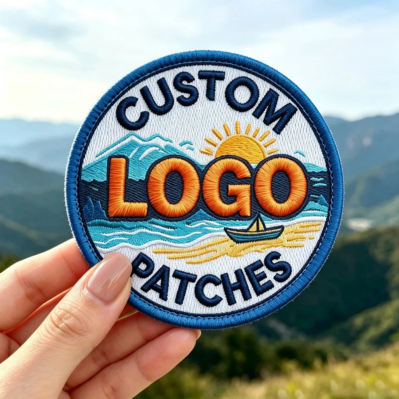 Custom 3D Embroidered Patches | 50 MOQ | 10-Day Lead | RoHS Certified