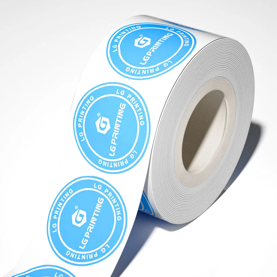 Custom Vinyl Sticker Labels with Logo Printing | MOQ 10,000