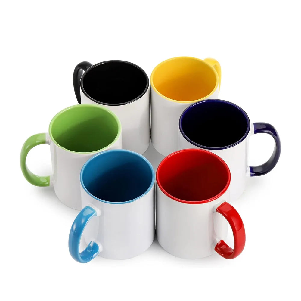 Custom 350ml Ceramic Mug | FDA/CE Certified | 36 MOQ | Sublimation
