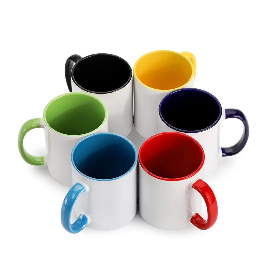 Custom 350ml Ceramic Mug | FDA/CE Certified | 36 MOQ | Sublimation