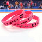 Custom Silicone Wristbands with Logo | 100 MOQ Promotional
