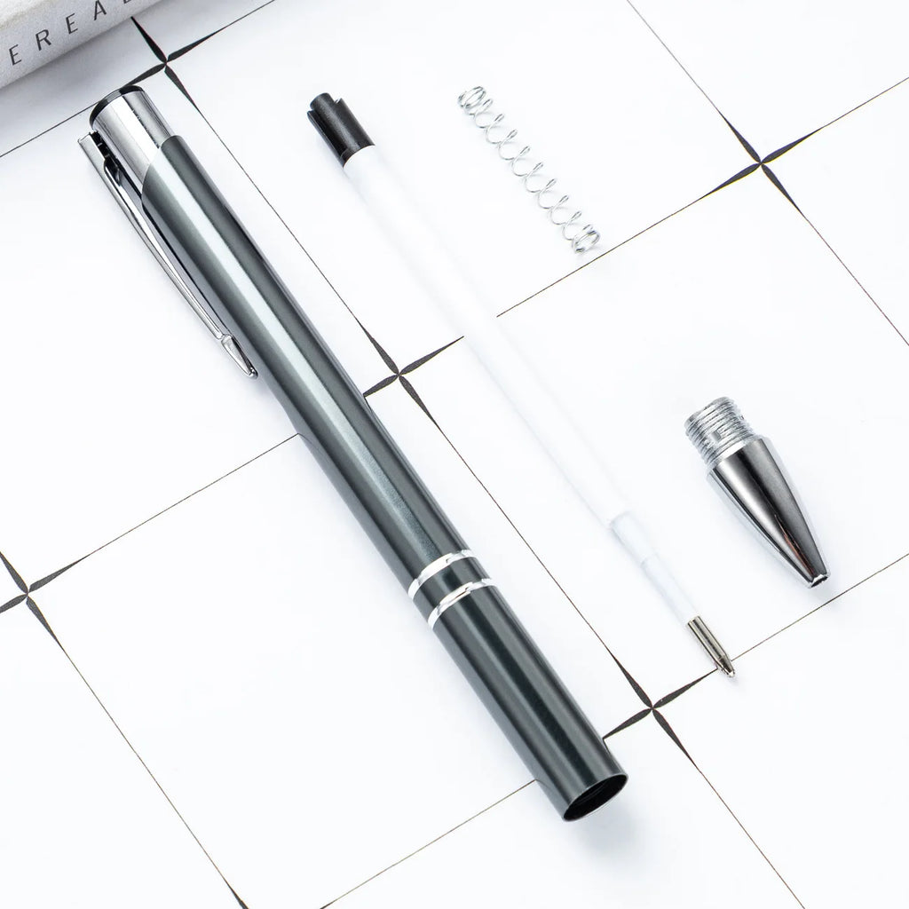 Custom Metal Ballpoint Pens: 100 MOQ, 20-Day Lead, 1.0mm | Personalized Logo Promotional Gifts