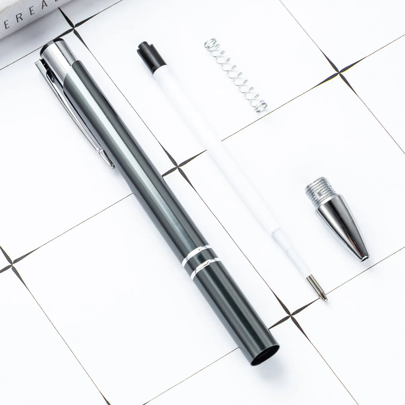 Custom Metal Ballpoint Pens: 100 MOQ, 20-Day Lead, 1.0mm | Personalized Logo Promotional Gifts