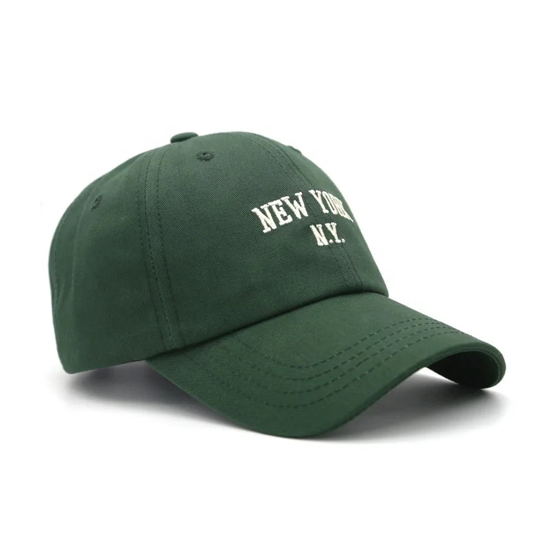 6-Panel Cotton Dad Hats (Custom Embroidery, Adjustable Fit)