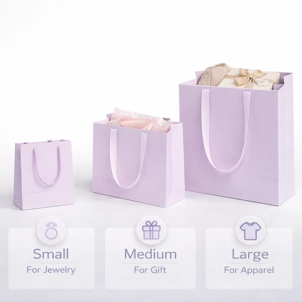 Custom Paper Shopping Bags | Kraft Boutique Retail Bags