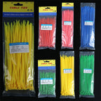 Custom Nylon Cable Tie 250mm x 3.6mm: 40 lbs Tensile, CE/ROHS, UL94V-2, 100pcs/Pack