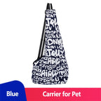 Custom Logo Dog Carrier Bag | Adjustable Pet Sling MOQ 300