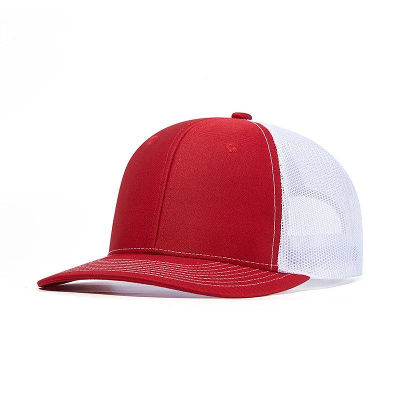 Custom Richardson 112 Trucker Hat | Leather Patch Cap MOQ 50