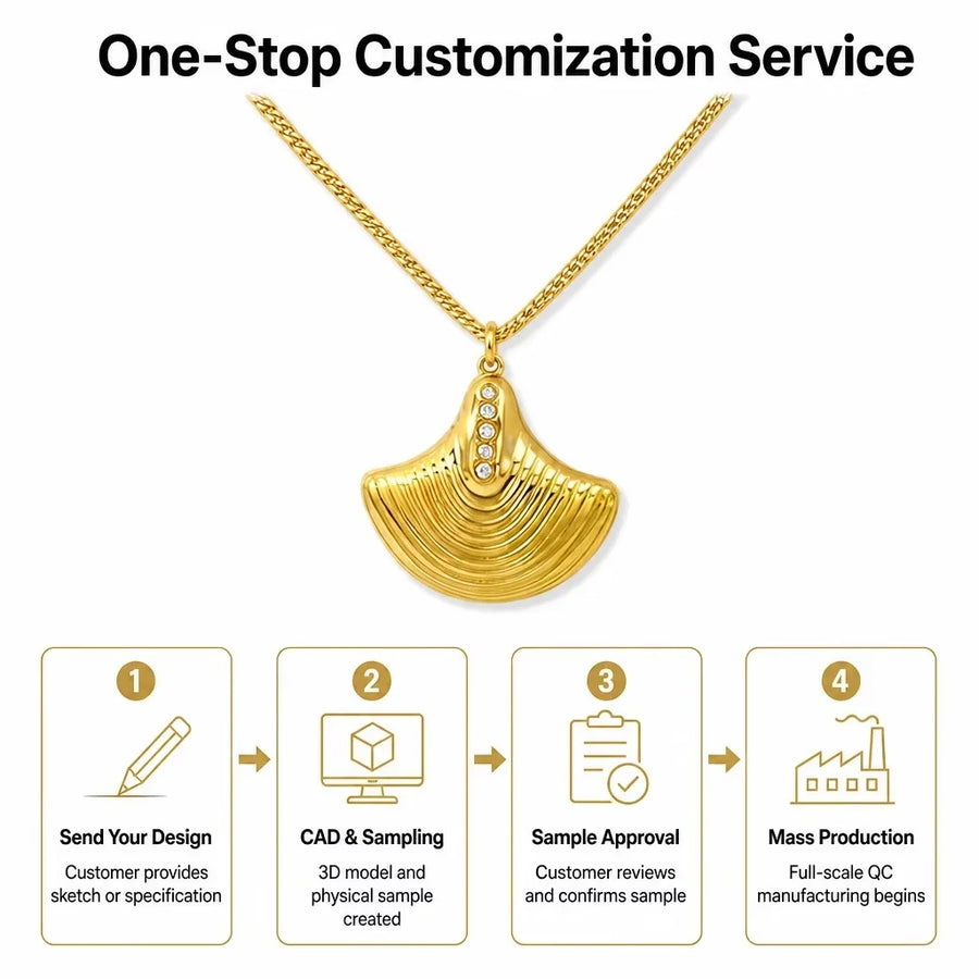 Custom Fashion Jewelry Manufacturers | Silver, Brass, Stainless Steel