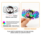Custom Vinyl Die Cut Stickers with Logo | MOQ 100 Pcs
