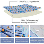 Custom Waterproof Picnic Blanket for Wholesale | Oxford Cloth + PVC | Foldable Portable Mat