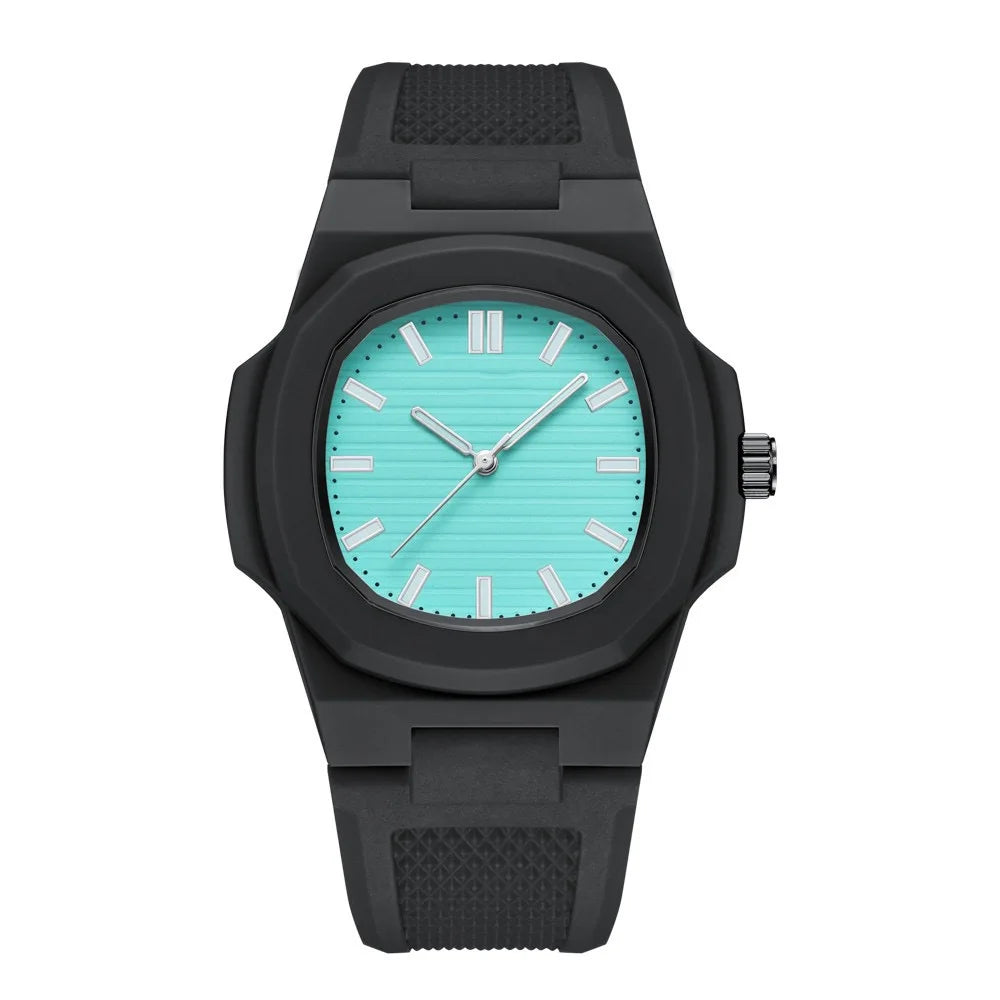 Custom Silicone Strap Watch with Logo | 300 MOQ | Plastic