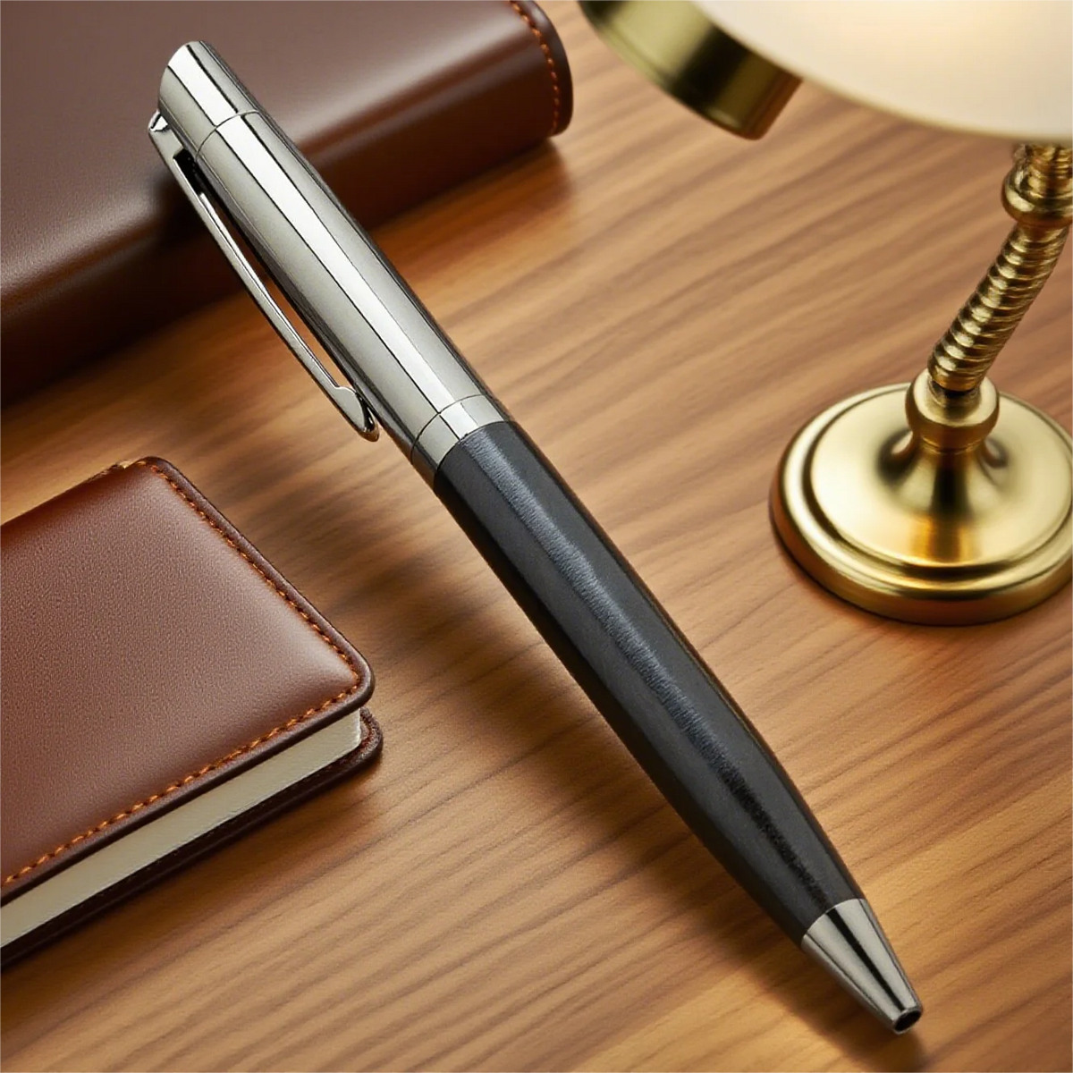 Custom Wooden Ballpoint Pens with Logo | Eco-Friendly Promotional