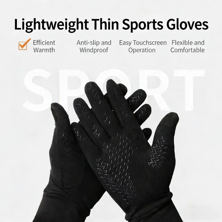 Custom Winter Sports Gloves with Logo | Touch Screen Thermal Gloves