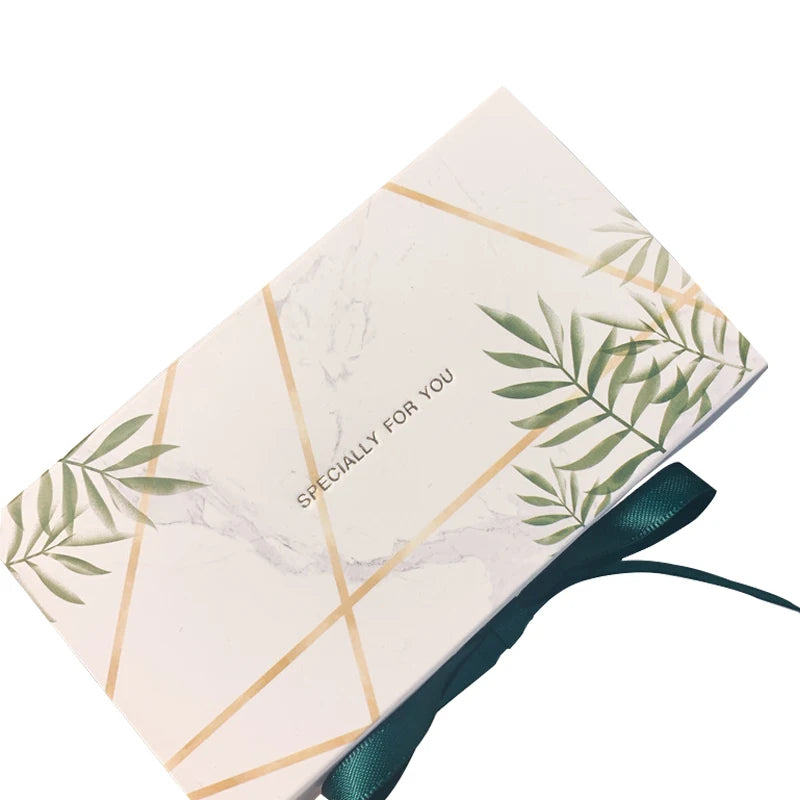 Custom Kraft Candy Boxes with Ribbon | MOQ 1,000
