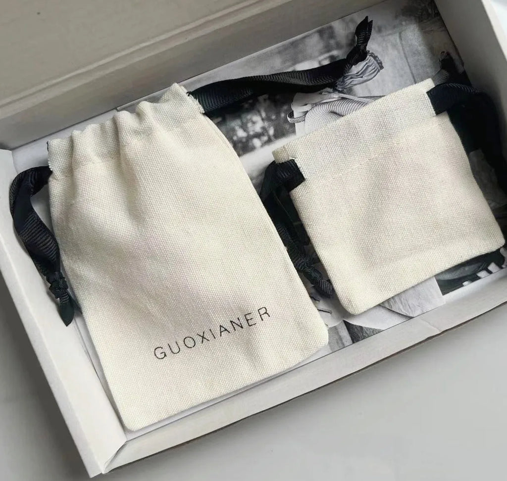 Organic Cotton Drawstring Bags Wholesale | Custom Logo Sustainable Packaging