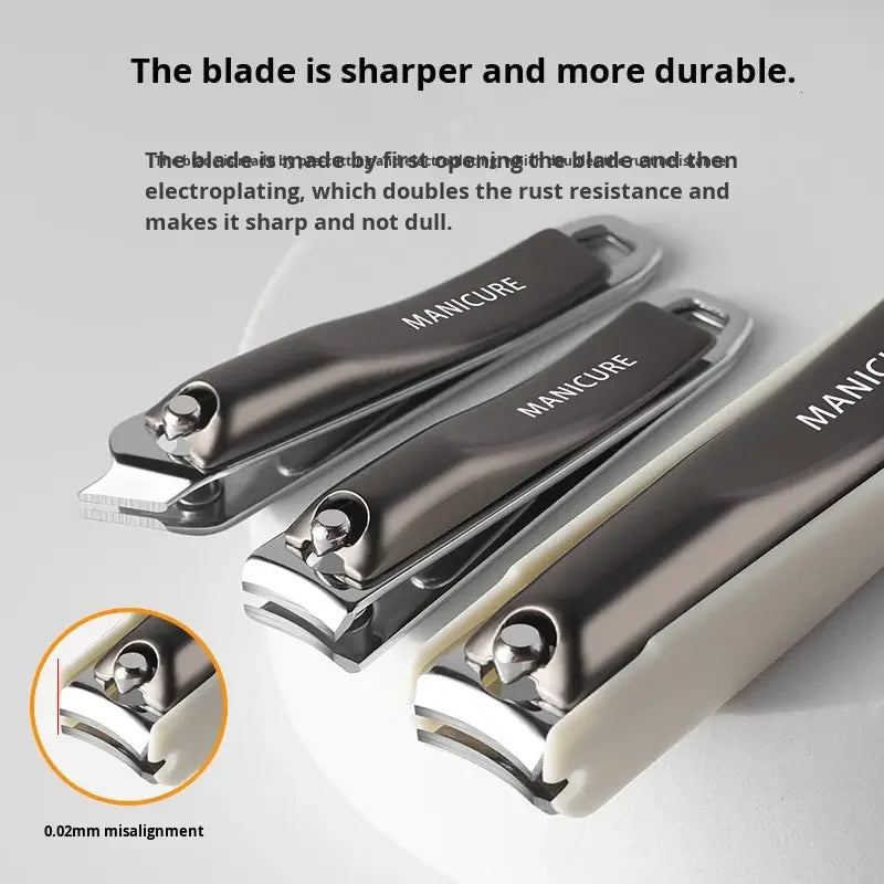 Custom Stainless Steel Nail Clipper Set | Engraved Logo | 1pc MOQ | 5-Day Lead
