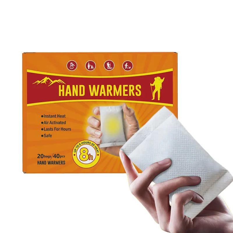 Custom 20 Hour Hand Warmer | 20,000 Pairs MOQ Class II Heating Patch