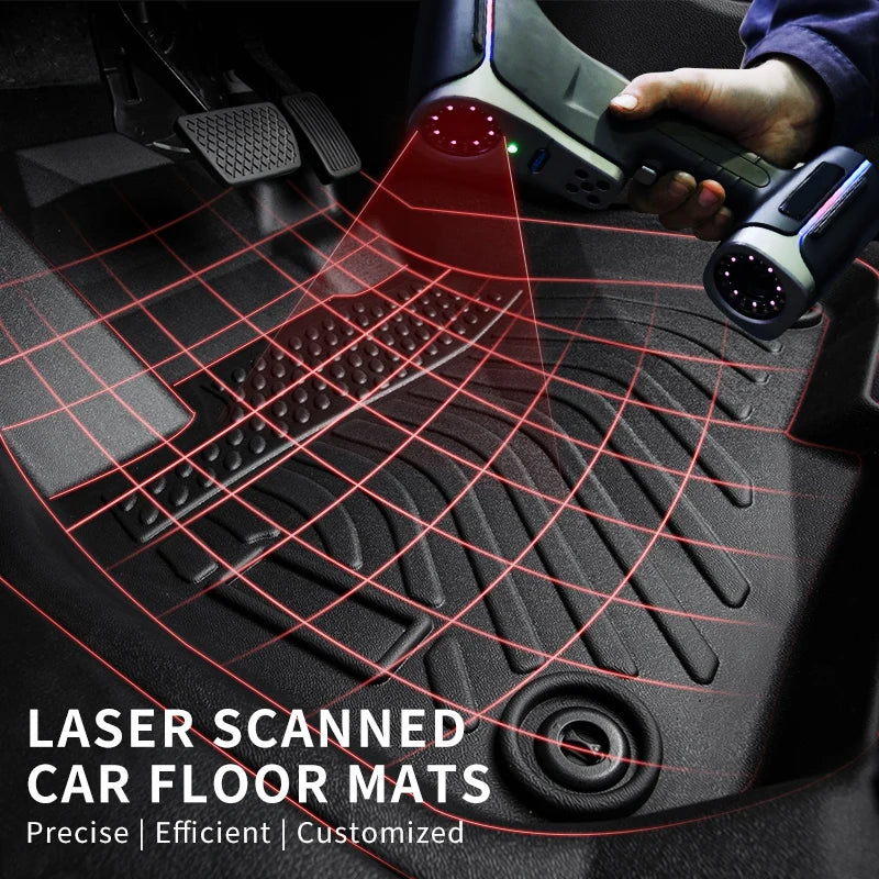 Toyota Avanza 3D All-Weather TPE Floor Mats Full Set (2012-2021)