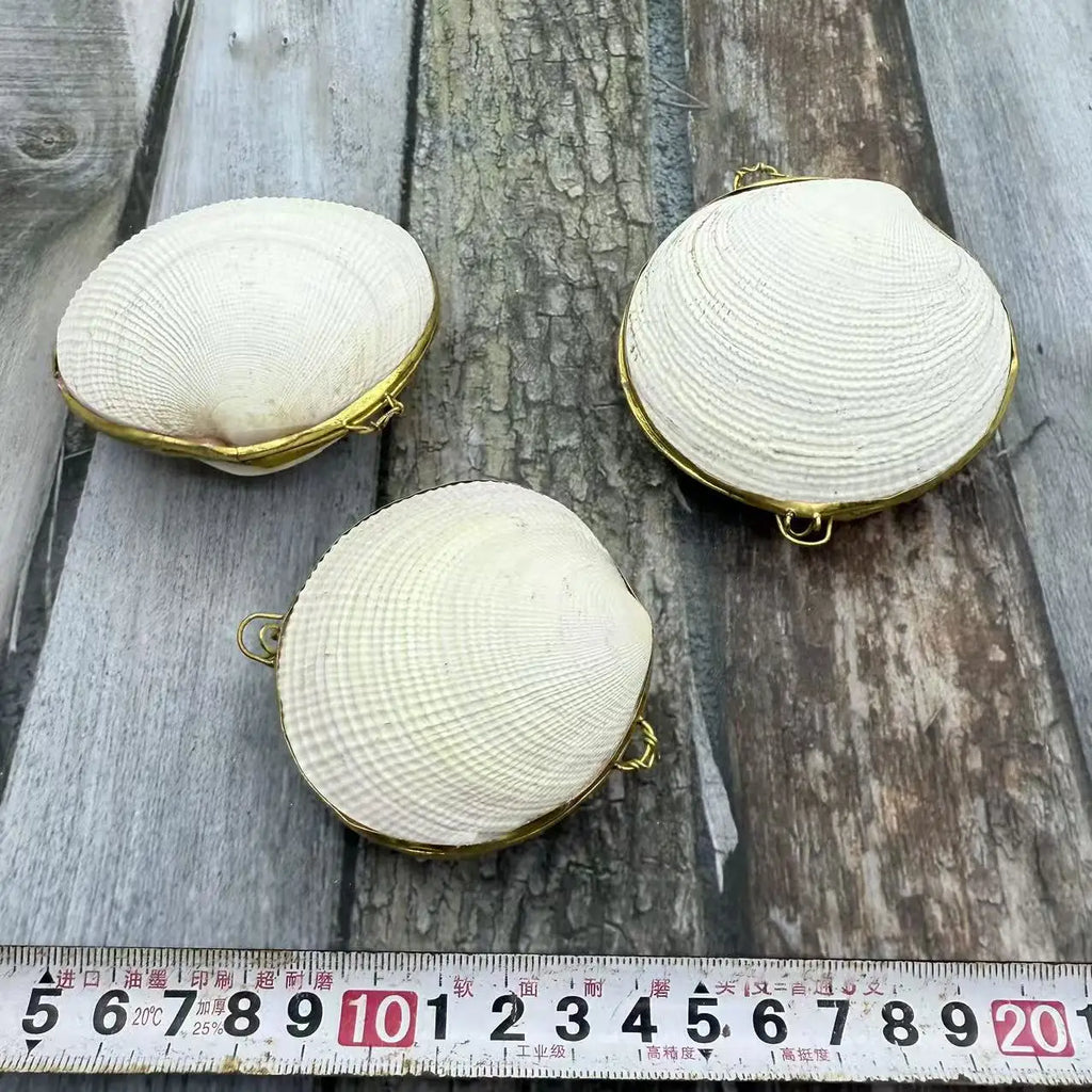 Natural Shell Pendants 50 pcs | Wholesale Craft Charms