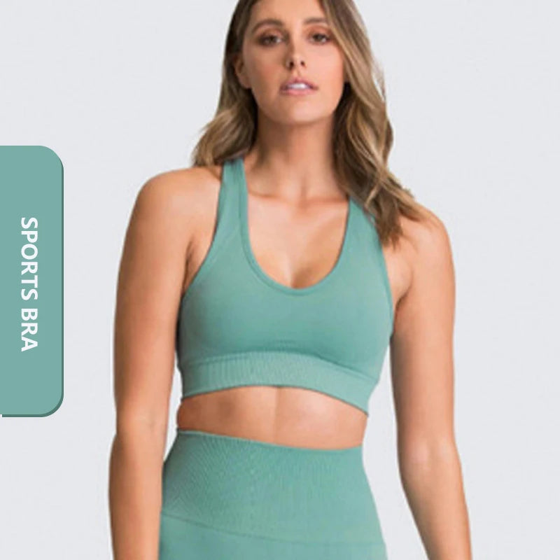 Custom Seamless Gym Sets for Women (Yoga & Fitness Wear)