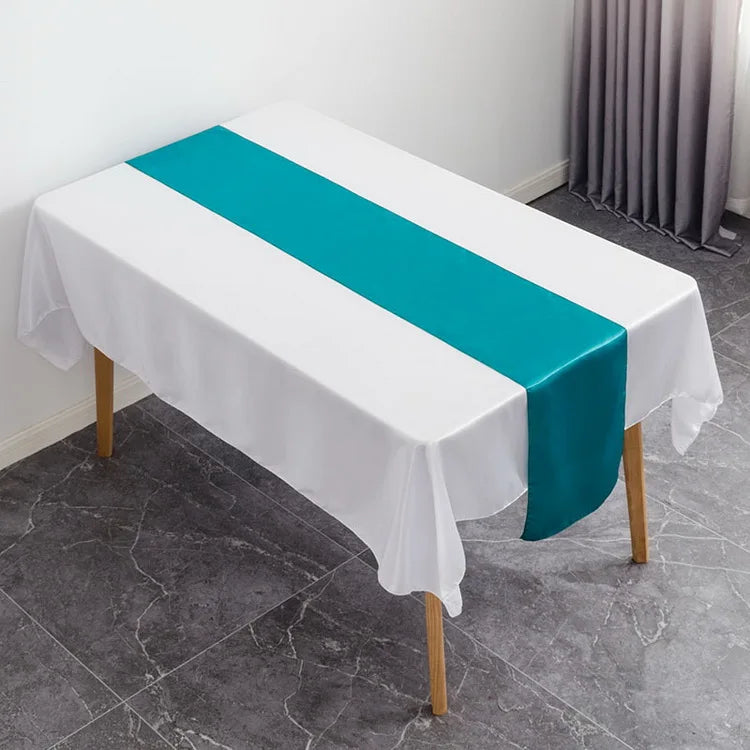 Satin Table Runners | 12×108 Inch | Stocked | MOQ 10