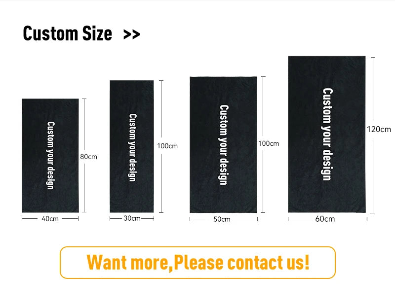 Custom Microfiber Sport Towels | 100 Pcs MOQ, Quick-Dry | OEKO-TEX