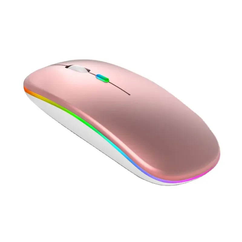 Custom RGB Wireless Mouse with Logo | MOQ 10 Pcs