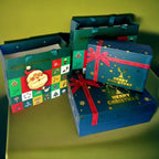 Custom Christmas Gift Boxes with Gold Foil Logo | MOQ 1000