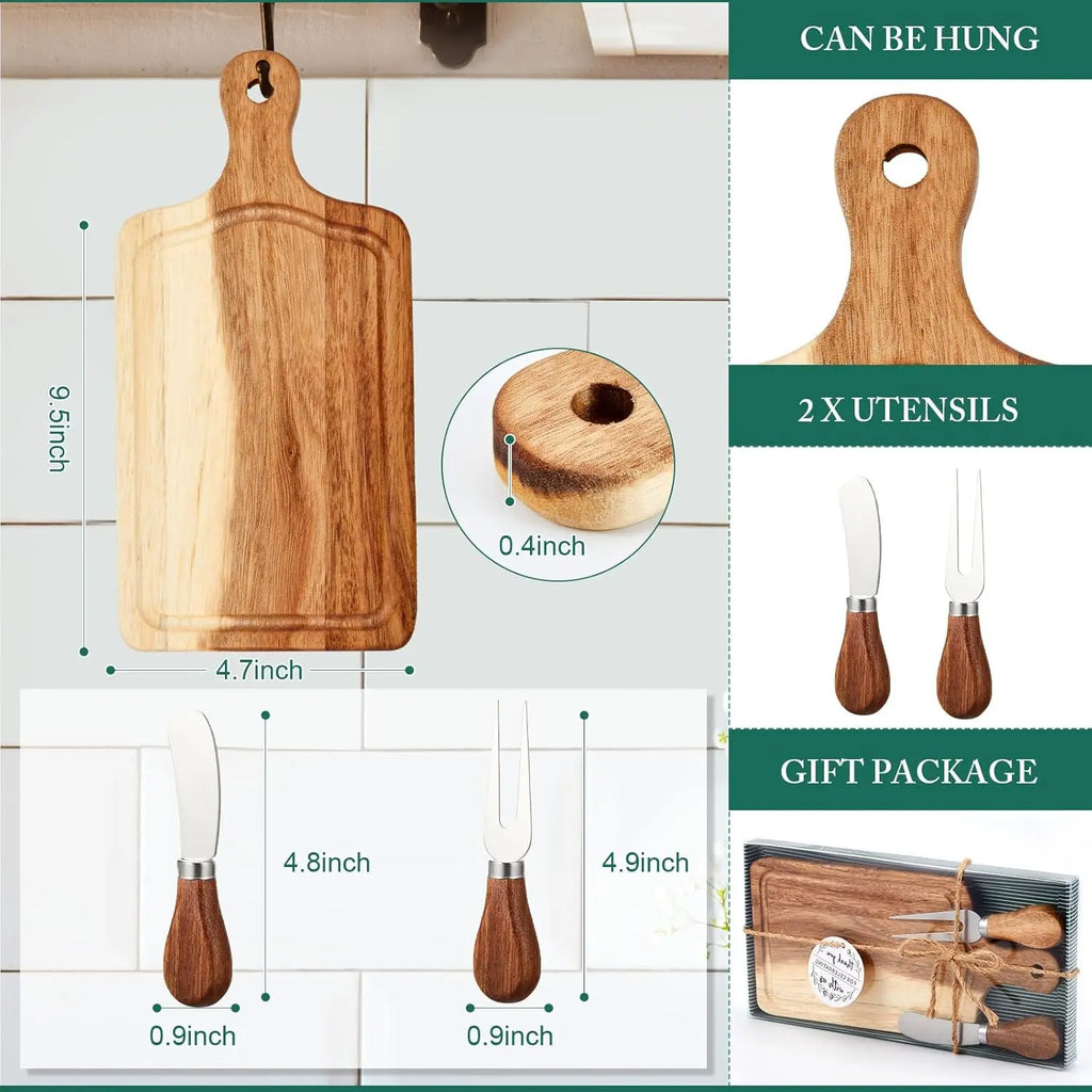Acacia Wood Cutting Board | Custom Charcuterie Board