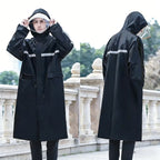 Custom Reflective Motorcycle Raincoat | 500 Pcs MOQ Heavy-Duty Oxford Cloth