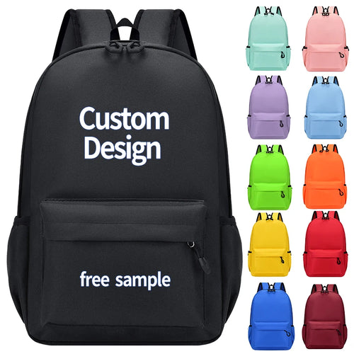 Custom Polyester Backpack Wholesale | 100-Piece MOQ for Schools & Students