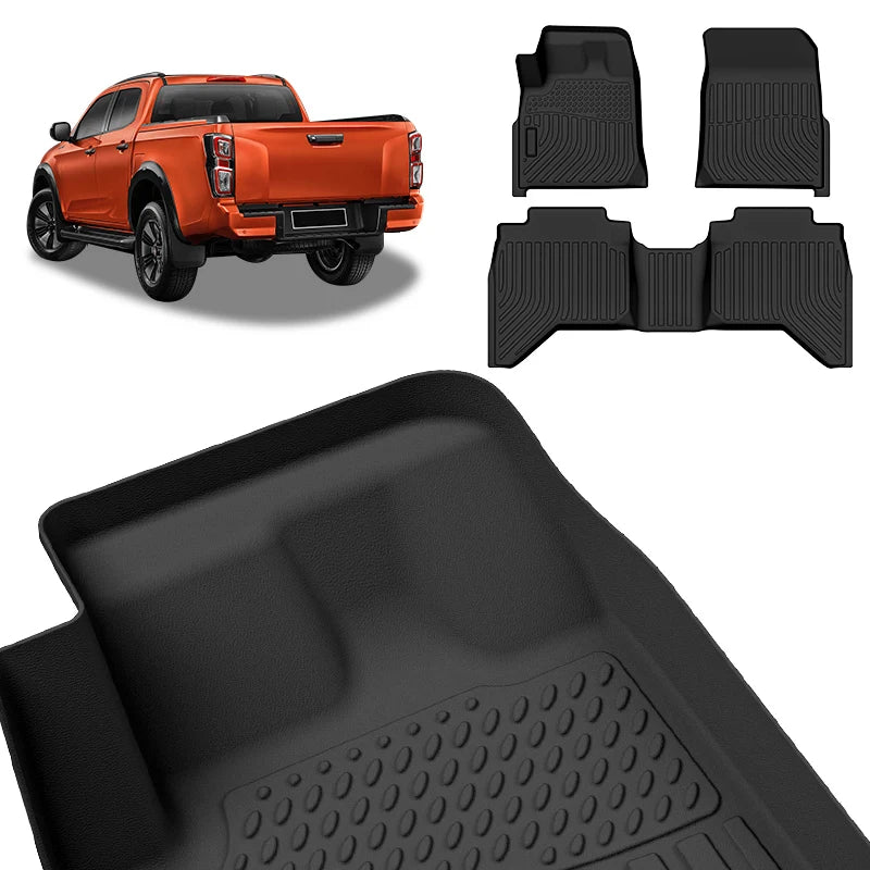 Changan Hunter 2019-2022 / Kaicene F70 2019-2022 Custom Fit 3D TPE Floor Mats