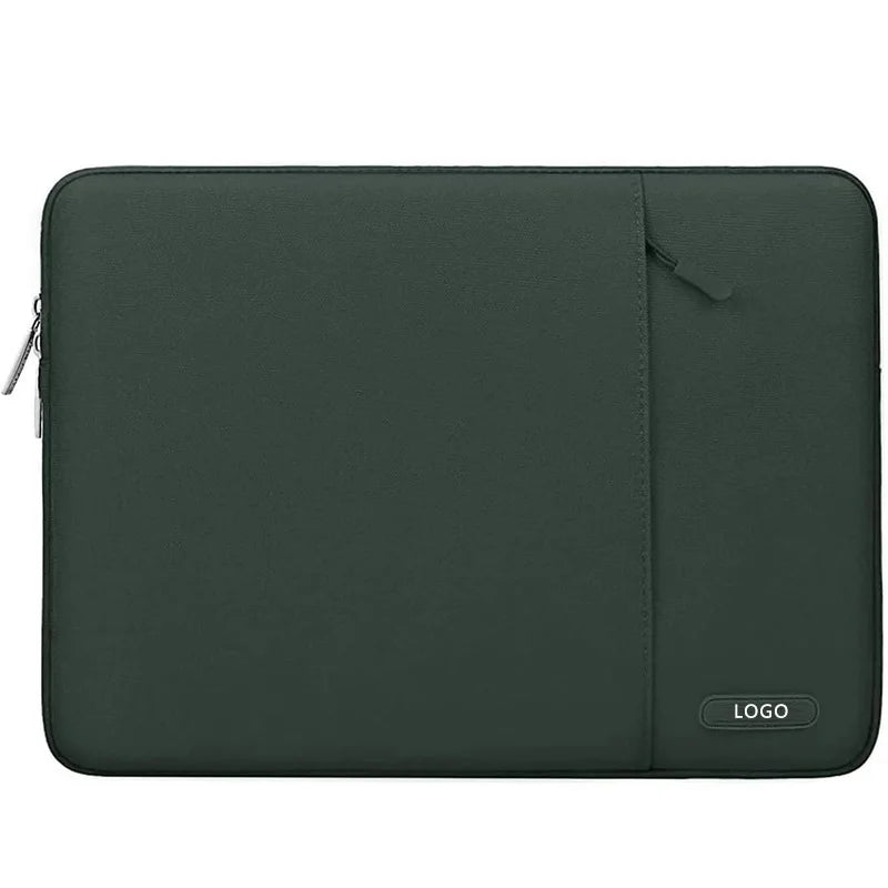 Custom Laptop Sleeve 100 MOQ | 3-Layer Waterproof Shockproof Polyester Sleeve for 11-15.6 Inch Laptops