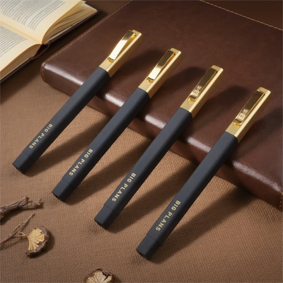 Custom Square Metal Ballpoint Pen with Logo | MOQ 500