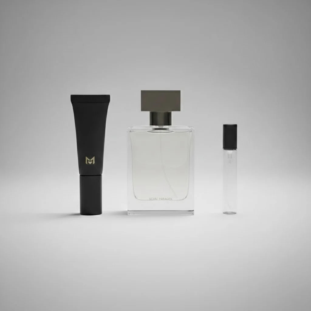 Custom Perfume Gift Set | Rigid Box with Glass Bottle | 500 MOQ