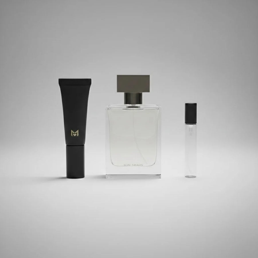 Custom Perfume Gift Set | Rigid Box with Glass Bottle | 500 MOQ