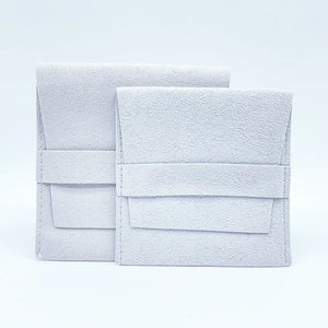 Custom Microfiber Velvet Jewelry Pouch Wholesale | 20 MOQ 12 Colors