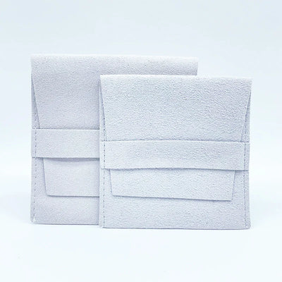 Custom Microfiber Velvet Jewelry Pouch Wholesale | 20 MOQ 12 Colors