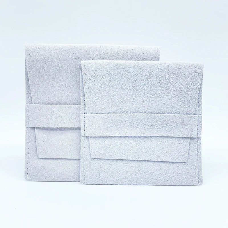 Custom Microfiber Velvet Jewelry Pouch Wholesale | 20 MOQ 12 Colors
