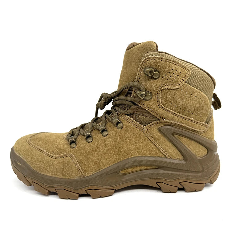 Custom Steel Toe Safety Boots Wholesale | Non-slip PU Rubber Sole Work Shoes