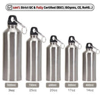Custom Insulated Water Bottles 500-750ml | 50 MOQ Aluminum/Stainless Steel