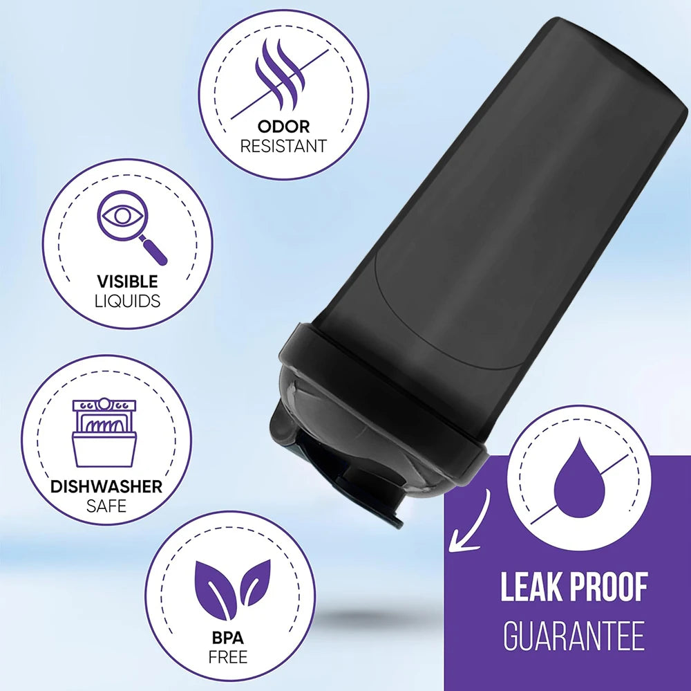 Custom Shaker Bottles | BPA-Free 500ml 700ml | Logo Printing