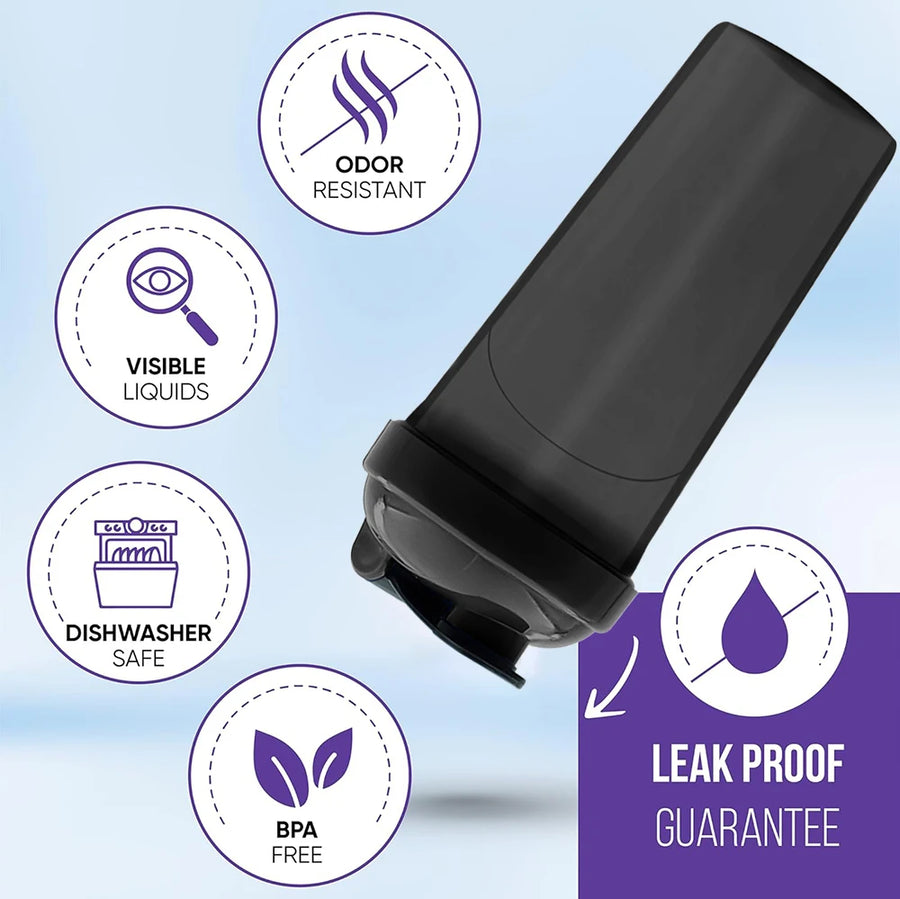 Custom Shaker Bottles | BPA-Free 500ml 700ml | Logo Printing
