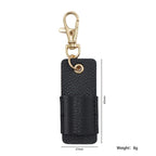 Custom PU Leather Pencil Case 5x2cm | Litchi Pattern | 2pc MOQ | Luxury