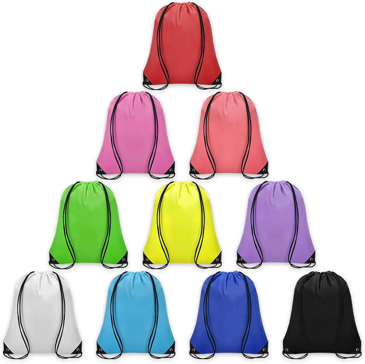Custom Logo Drawstring Backpack with Printing | MOQ 200